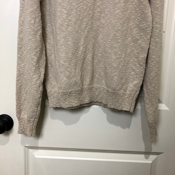 Lucky Brand Sweater Men's Small Original California Knit Neutral Minimal - Picture 5 of 9